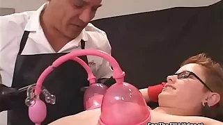Hot Tits Chick Zapped Fucked by Bondage Doctor